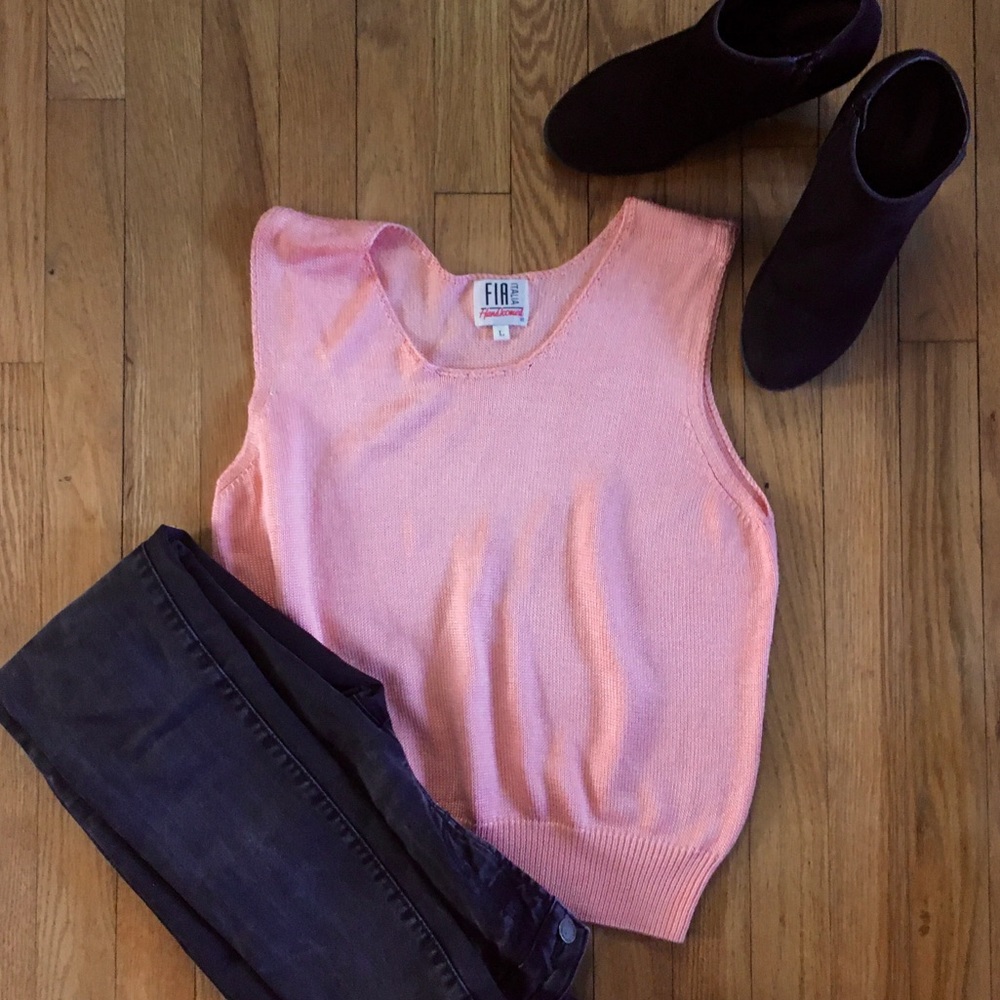 Vintage FIA Italia Handloomed Sweater Vest